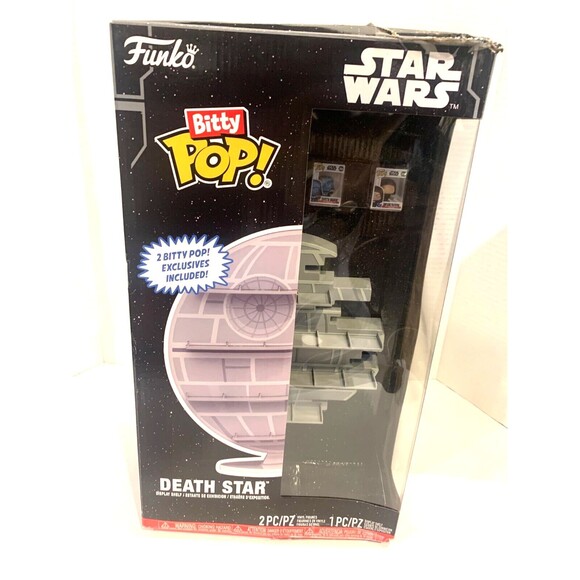 Funko Bitty POP! Display: Star Wars Death Star Emperor Palpatine & Darth Vader - Picture 6 of 10